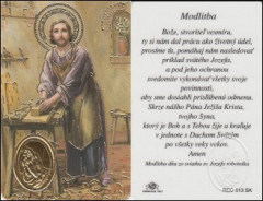 RCC kartika - Sv. Jozef / modlitba da zo sviatku sv. Jozefa robotnka (RCC513SK)