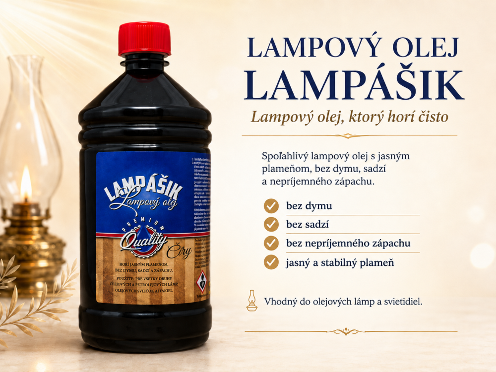 Lampov� olej - ��ry, nedymiaci, �ist�