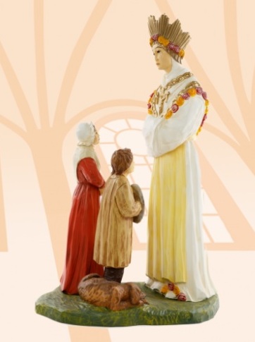 PANNA MÁRIA LA SALETTE S DEŤMI 88 CM - 616K