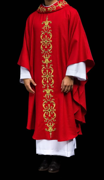 Ornát červený