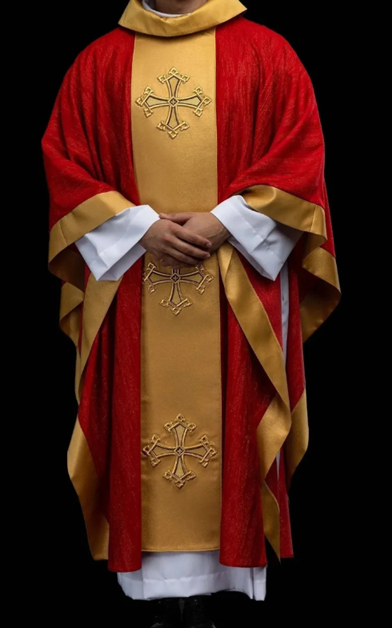 Ornát červený