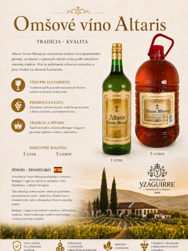 Om�ov� v�no Altaris 1 l