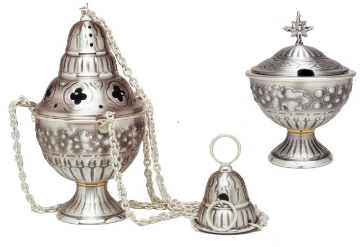 Kadidlo s nádobkou na tymián