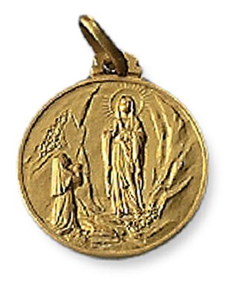 Zlatý medailónik, Lourdes