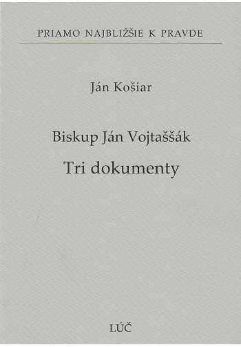 Biskup Ján Vojtaššák - Tri dokumenty (69)