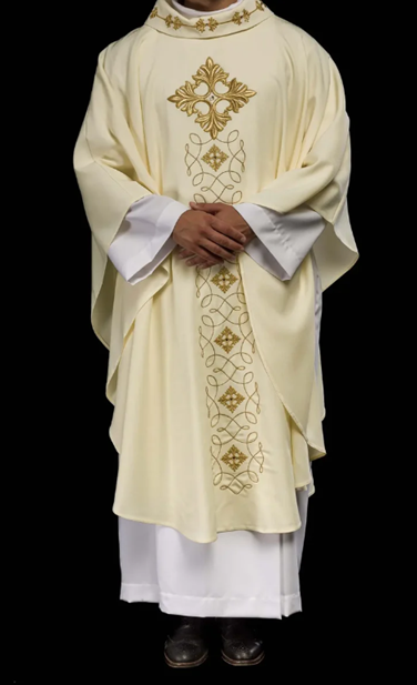 Ornát krémový