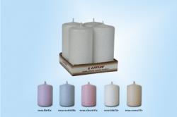 Adventn sviece, 4 ks, mraziv ruov, 0777/11z