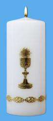 Svieca oltárna s reliéfom 1018C