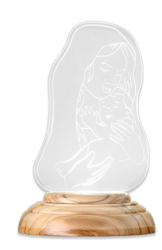 LED Socha Panna Mária