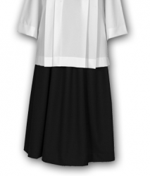Čierna miništrantská sukňa (kamža)