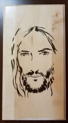 Obraz drevený - Tvár Pán Ježiš