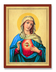 Obraz Nepoškvrnené srdce Panny Márie