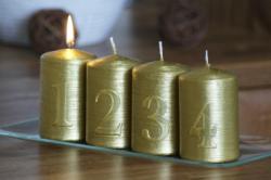 Adventn sada "Alfa" zlat