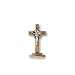 Kríž z olivového dreva, stojanový