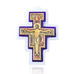 Kríž sv. Damiána, modrý