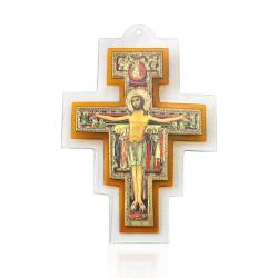 Kríž sv. Damiána, žltý