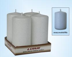 Advetn sviece, 4 ks, mraziv modr, 0777/08z