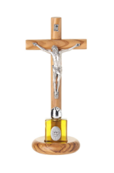 Stojanový kríž s olejom 
