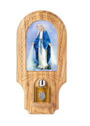 Relif s ndobkou na olej Panna Mria