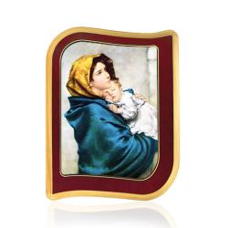 Obraz na dreve Panna Mária s dieťaťom