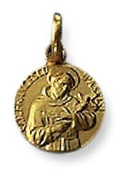 Zlat� medail�nik, sv. Franti�ek