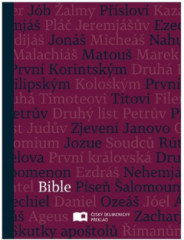 Bible EP bez DT, stedn formt, pevn vazba, fialov