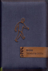 Bible Slovo na cestu, zip, jeans, modr