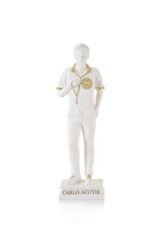 Carlo Acutis (ST200-AC) biela - 7 cm