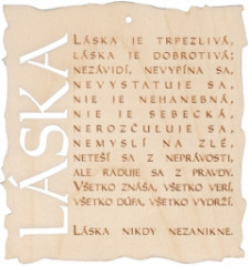 Citt na dreve (46): Lska je trpezliv...