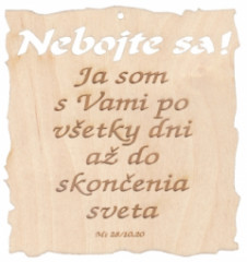 Citt na dreve (61): Nebojte sa!