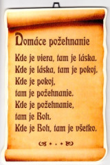 Citt na dreve (700B): Domce poehnanie