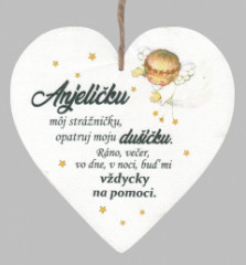 Dreven srdce: Anjelku mj strniku...