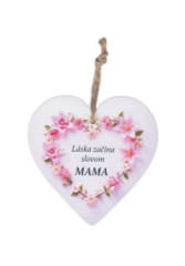 Dreven� srdce: L�ska za��na slovom MAMA (magnetka)