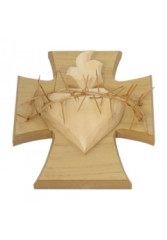 Drevorezba: Srdce na kr�i (�.6) - bled�