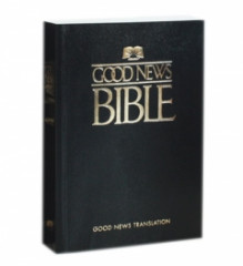 Good News Bible, čierna, vrecková