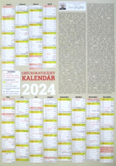 Gréckokatolícky kalendár 2024 (plagát) / Misionár