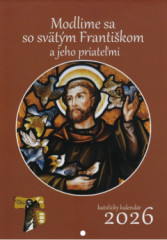 Kalendr 2026 (nstenn) Modlime sa so svtm Frantikom