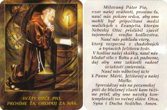 Kartika s modlitbou (LV41) Svt Ote Pio...