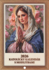 Katolcky kalendr 2026 s modlitbami (nstenn) / JH