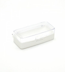Krabička na ruženec plast. (P1) - biela