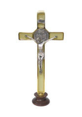 Kr� na postavenie (PG270-D) Benedikt�nsky - zlato-fosforov�