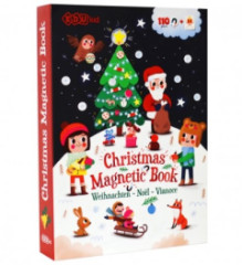 Magnetick kniha Vianoce - Christmas Magnetic Book