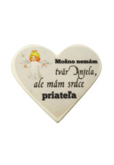 Magnetka (120) Mono nemm tvr Anjela, ale mm srdce priatea