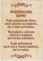 Magnetka drev. (106) Poehnanie domu