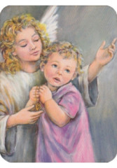 Magnetka drev. (6045) Anjel/A