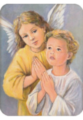 Magnetka drev. (6045) Anjel/B