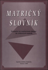 Matrin slovnk