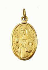 Medailn (MEZ005) zlat - sv. Klra
