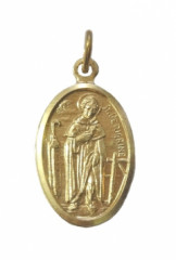 Medailn (MEZ005) zlat - sv. Peregrn