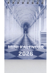 Mini kalendr 2026 (stolov) / GW - modr